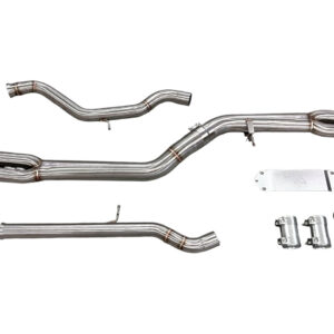 MAD BMW F8x M3 M4 S55 Single Midpipe (Brace Included)